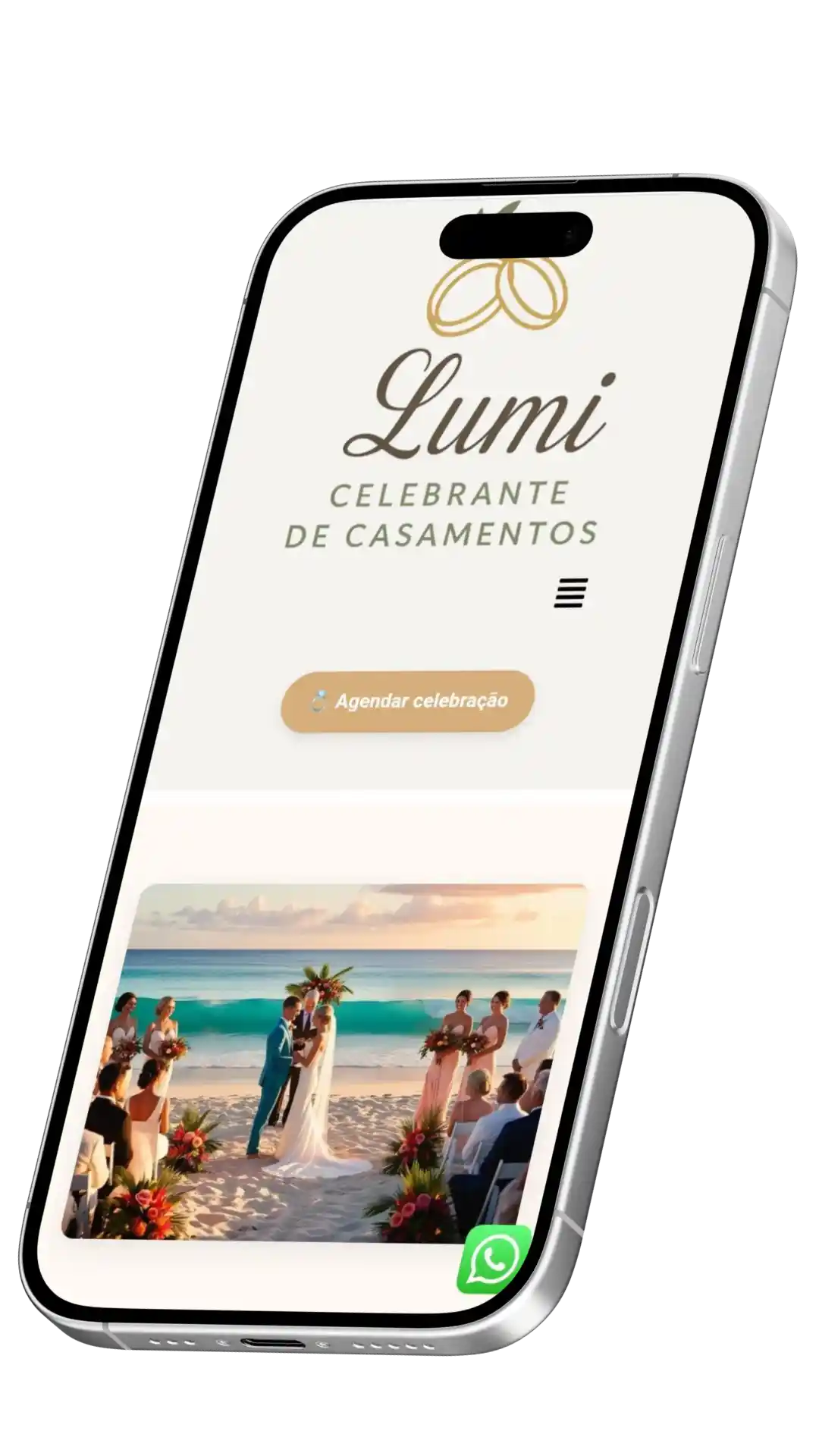 Modelo Celebrante de Casamento