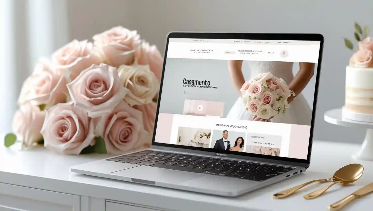 Site profissional para fornecedores de casamento